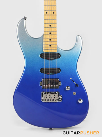 Tagima Brazil Series Stella H3 HSS S Style Electric Guitar (Fade Metallic Blue) Maple Fingerboard