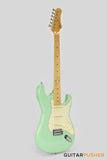 Tagima TG-530 S-Style Woodstock Series - Surf Green (Maple Fingerboard/Alpine White Pickguard)