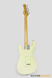 Tagima New T-635 Classic Series S Style Electric Guitar - Olympic White (Rosewood Fingerboard/Mint Green Pickguard)