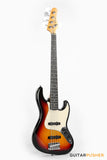 Tagima TW-73 '73 5-String Jazz Bass - Sunburst (Rosewood Fingerboard / Mint Pickguard)