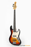 Tagima TW-73 '73 5-String Jazz Bass - Sunburst (Rosewood Fingerboard / Mint Pickguard)