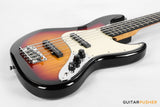 Tagima TW-73 '73 5-String Jazz Bass - Sunburst (Rosewood Fingerboard / Mint Pickguard)