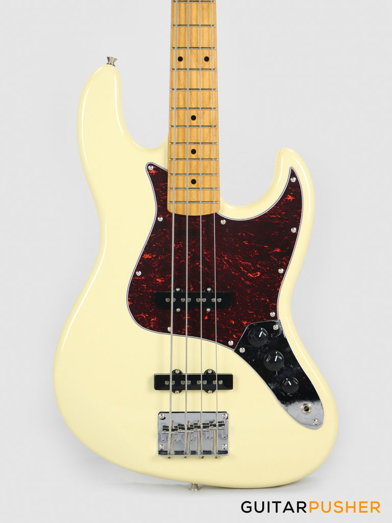 Tagima TW 73 JB Bass 4 String Vintage White Maple Fingerboard Tortoise Shell Pickguard