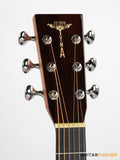 Tyma A2 Custom-ZL Solid Spruce Top Striped Ebony OM Acoustic-Electric Guitar with OS1 Pickup