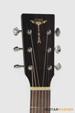 Tyma G-10 BKSE Solid Sitka Spruce Top Mahogany Auditorium Acoustic-Electric Guitar with T-200 MAX preamp