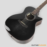 Tyma G-10 BKSE Solid Sitka Spruce Top Mahogany Auditorium Acoustic-Electric Guitar with T-200 MAX preamp