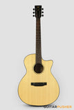 Tyma G-3 NSE Solid Top Auditorium Acoustic-Electric Guitar with T-200 preamp