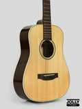 Tyma HB-400E Solid Spruce Top Indian Rosewood 3/4 Dreadnought Acoustic-Electric Guitar