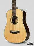 Tyma HB-400E Solid Spruce Top Indian Rosewood 3/4 Dreadnought Acoustic-Electric Guitar
