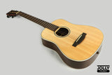 Tyma HB-400E Solid Spruce Top Indian Rosewood 3/4 Dreadnought Acoustic-Electric Guitar