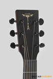 Tyma HM-350ME Solid Mahogany Top Mahogany Mini Jumbo Acoustic-Electric Guitar with T-200 MAX preamp