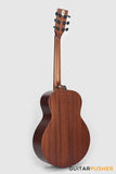 Tyma HM-350ME Solid Mahogany Top Mahogany Mini Jumbo Acoustic-Electric Guitar with T-200 MAX preamp