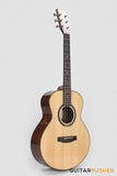 Tyma M-20SE Solid Spruce Top Indian Rosewood Mini Jumbo Acoustic-Electric Guitar with T-200 MAX preamp