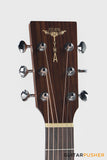 Tyma M-20SE Solid Spruce Top Indian Rosewood Mini Jumbo Acoustic-Electric Guitar with T-200 MAX preamp