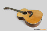 Tyma TF-12E Solid Sitka Spruce Top Indian Rosewood OM Acoustic-Electric Guitar
