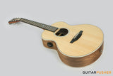 Tyma TS-5PE Paulownia Top Sapele Travel Size Acoustic-Electric Guitar with OS1 Pickup