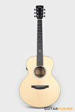 Tyma TS-5E Sitka Spruce Top Sapele Travel Size Acoustic-Electric Guitar with OS1 Pickup