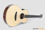 Tyma TS-5E Sitka Spruce Top Sapele Travel Size Acoustic-Electric Guitar with OS1 Pickup