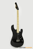 Vintage V6M24 Super S-Style Electric Guitar - Boulevard Black