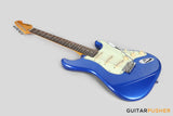 Vintage V6 Reissued S-Style Electric Guitar - Candy Apple Blue