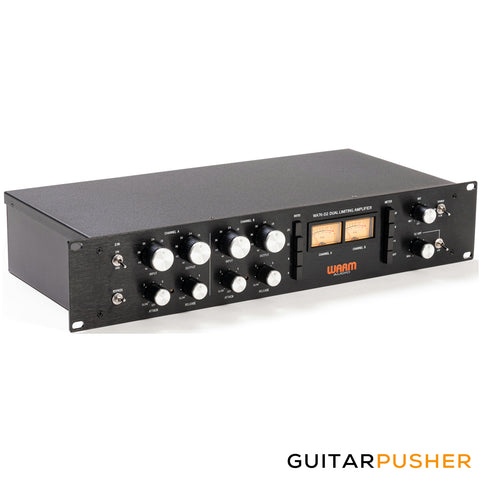 Warm Audio WA76-D2 "Vintage Revision" Dual-Channel Clean Gain Discrete FET Compressor - Black