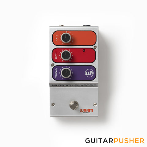 Warm Audio WA-MPH Mutation Phasor ll Electro-Optical Phase-Shifting Pedal w/ Feedback Circuit