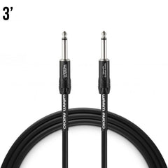 Warm Audio Pro Series Studio & Live Speaker Cabinet TS Jack Cable - Straight to Straight