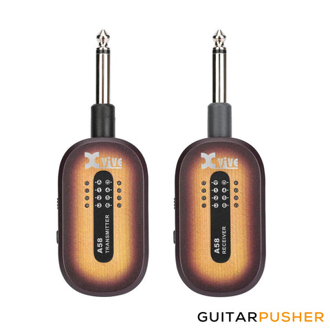 Xvive Audio A58 5.8GHz Wireless Guitar System - Vintage Sunburst