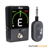 Xvive Audio P58 5.8GHz Digital Guitar Pedal Tuner Wireless System (Black)