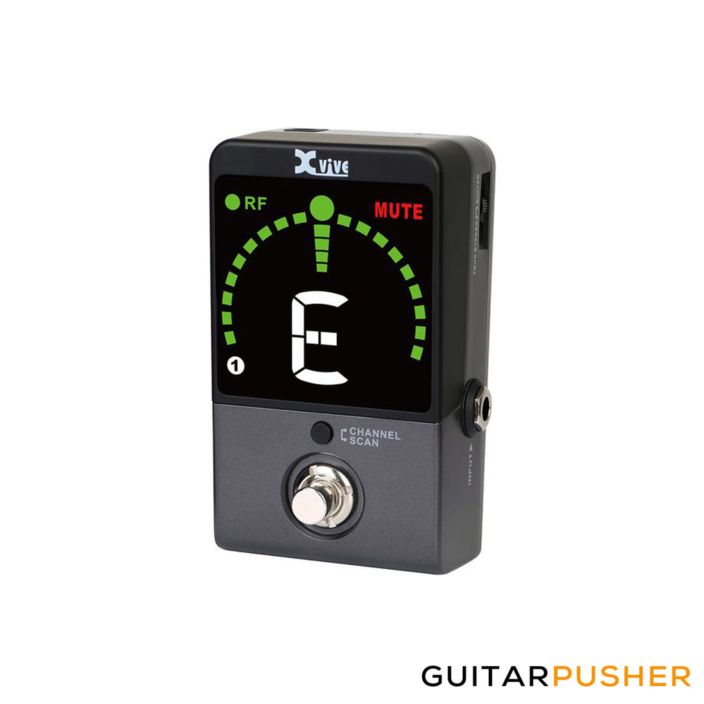 cheap tuner pedal Xvive Audio P58R 5.8GHz Digital Guitar Pedal Tuner (Black) – GuitarPusher