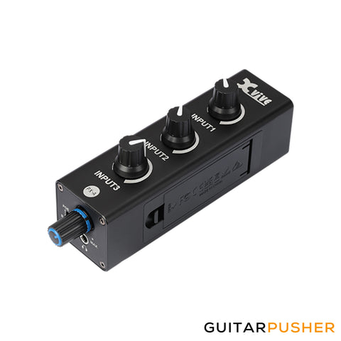 Xvive Audio PX-A Mixer/Headphone Amp (Black)