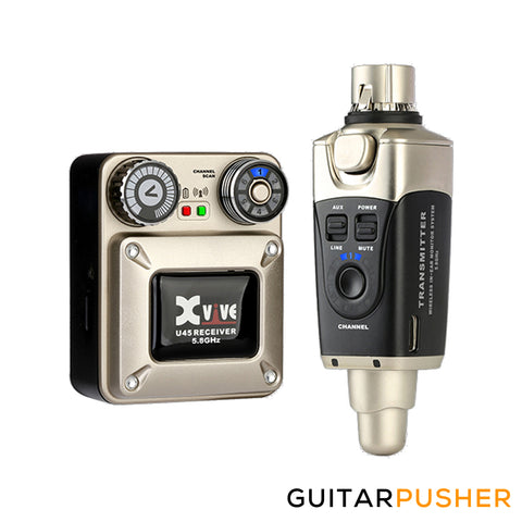 Xvive Audio U45 5.8GHz In-Ear Monitor Wireless System (Black)