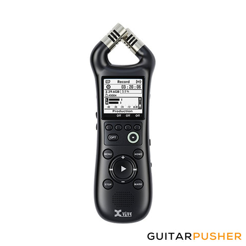 Xvive Audio XV1-R Portable Stereo Recorder (Black)