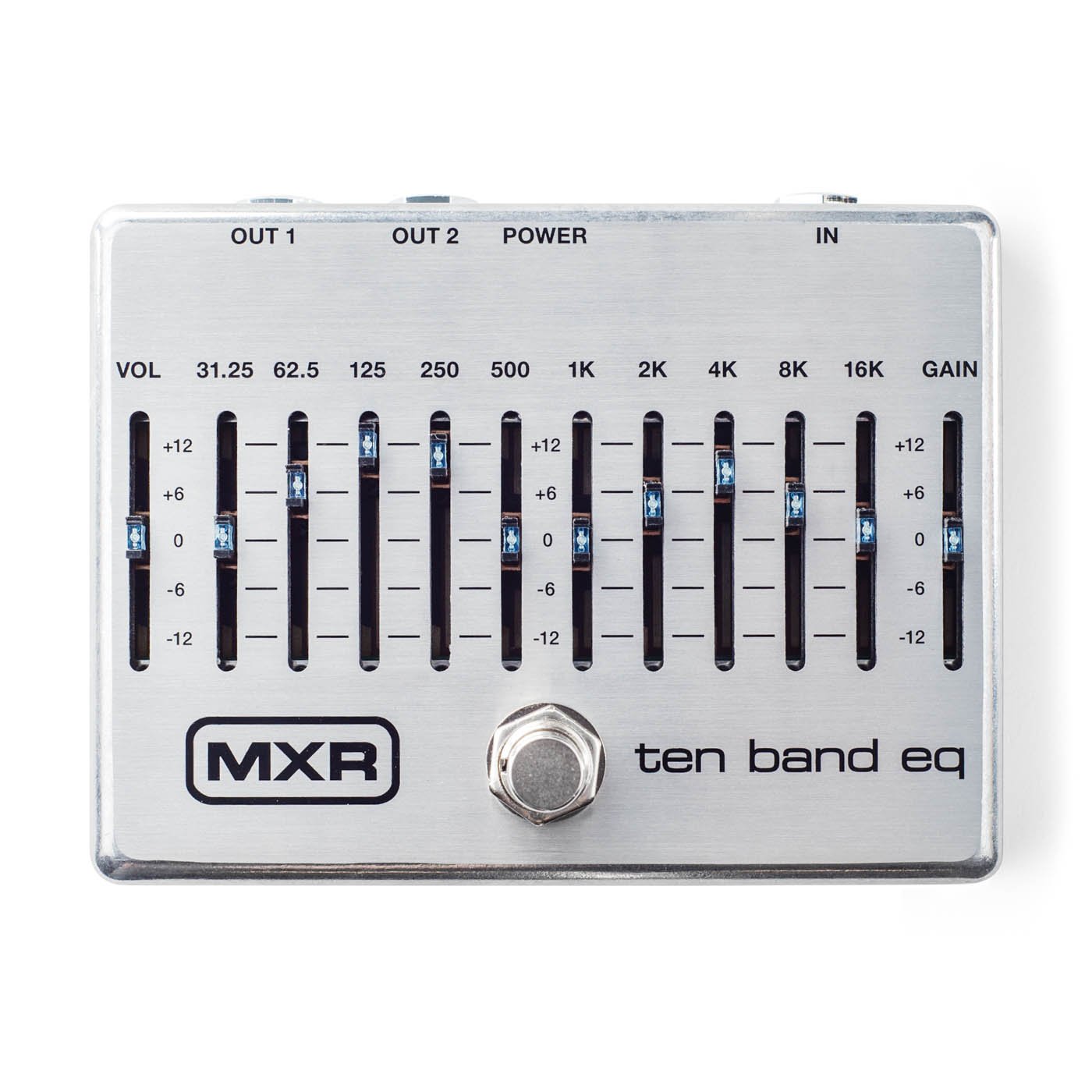 MXR 10バンドEQ MXR 10-band EQ M108S – GuitarPusher