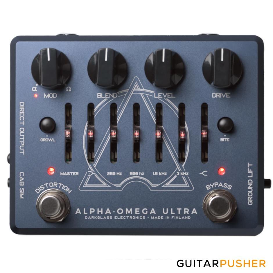 Darkglass Alpha Omega Ultra Bass Preamp v.2 + Aux-In – GuitarPusher