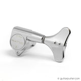 Graphtech Single Ratio Tuner for Bass Modern Style Machine Head - Chrome - GuitarPusher