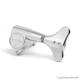 Graphtech Single Ratio Tuner for Bass Modern Style Machine Head - Chrome - GuitarPusher