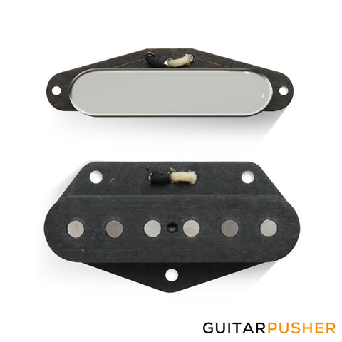 Bareknuckle Blackguard Flat '50 Telecaster Pickup Set - Nickel
