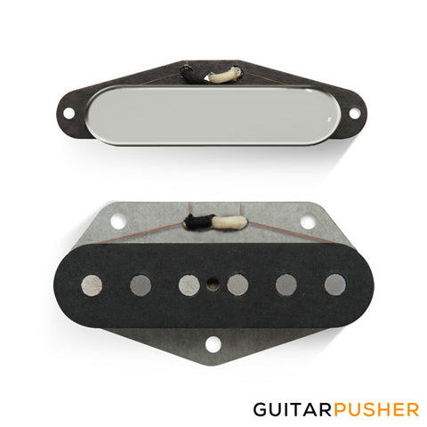 Bareknuckle Brown Sugar Calibrated Tele Pickup Set, RWRP, Nickel