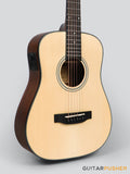 Phoebus Baby-30E v3 3/4 Dreadnought (3rd Gen.) Travel Acoustic-Electric Guitar (Spruce) w/ Gig Bag