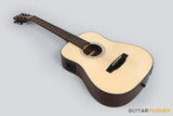 Phoebus Baby-30E v3 3/4 Dreadnought (3rd Gen.) Travel Acoustic-Electric Guitar (Spruce) w/ Gig Bag