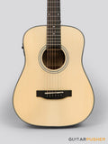Phoebus Baby-30E v3 3/4 Dreadnought (3rd Gen.) Travel Acoustic-Electric Guitar (Spruce) w/ Gig Bag - GuitarPusher