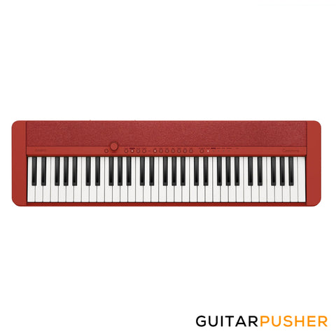 Casio CT-S1RDC2-FA CT-S1 61-Key Electronic Keyboard - Red