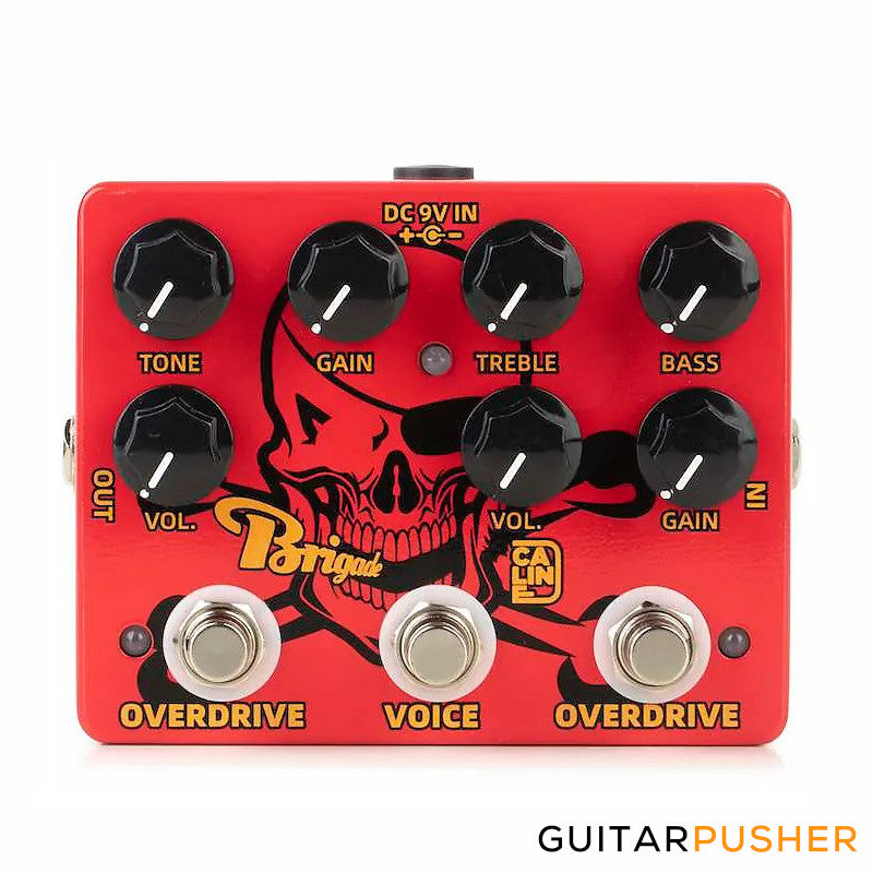 ギター Caline DCP-07 Brigade Dual Overdrive Caline DCP-07 Brigade Dual Overdrive – GuitarPusher