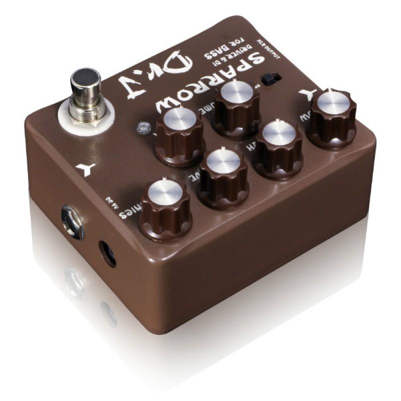 bass pedal di Joyo D53 Sparrow Bass DI Driver Pedal – GuitarPusher
