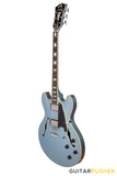 D'Angelico Premier DC Boardwalk Electric Guitar - Iced Blue Metallic