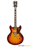 D'Angelico Premier DC Boardwalk Vintage Sunburst Electric Guitar