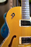 Duesenberg Guitars Starplayer TV Electric Guitar (Gold Top) w/ Hard Case