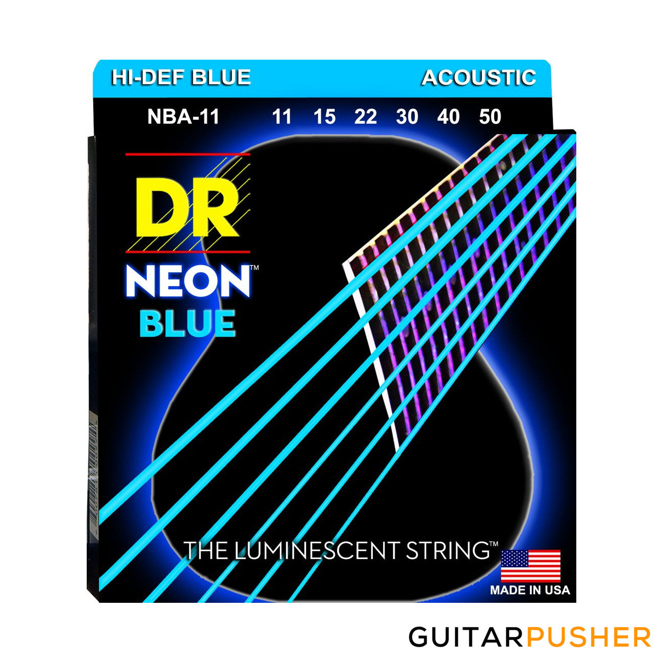 Glow in the dark on sale acoustic guitar strings