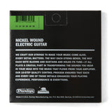Dunlop Nickel Wound Medium Electric Guitar Strings 11-50 wounded 3rd string (11 14 20w 28 38 50)